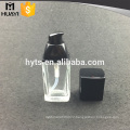 30ml clear cosetic glass bottle for foundation makeup liquid
